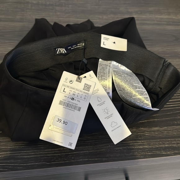 Zara suede hi rise legging - Picture 4 of 6